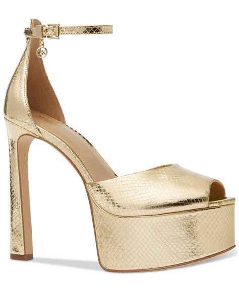 michael kors martina ankle strap|Michael Kors ankle strap pump.